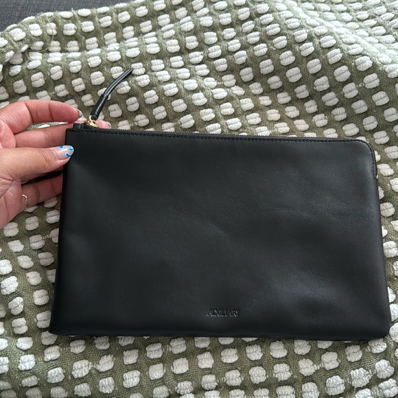 Auxiliary Handbags - Black Auxillary Clutch